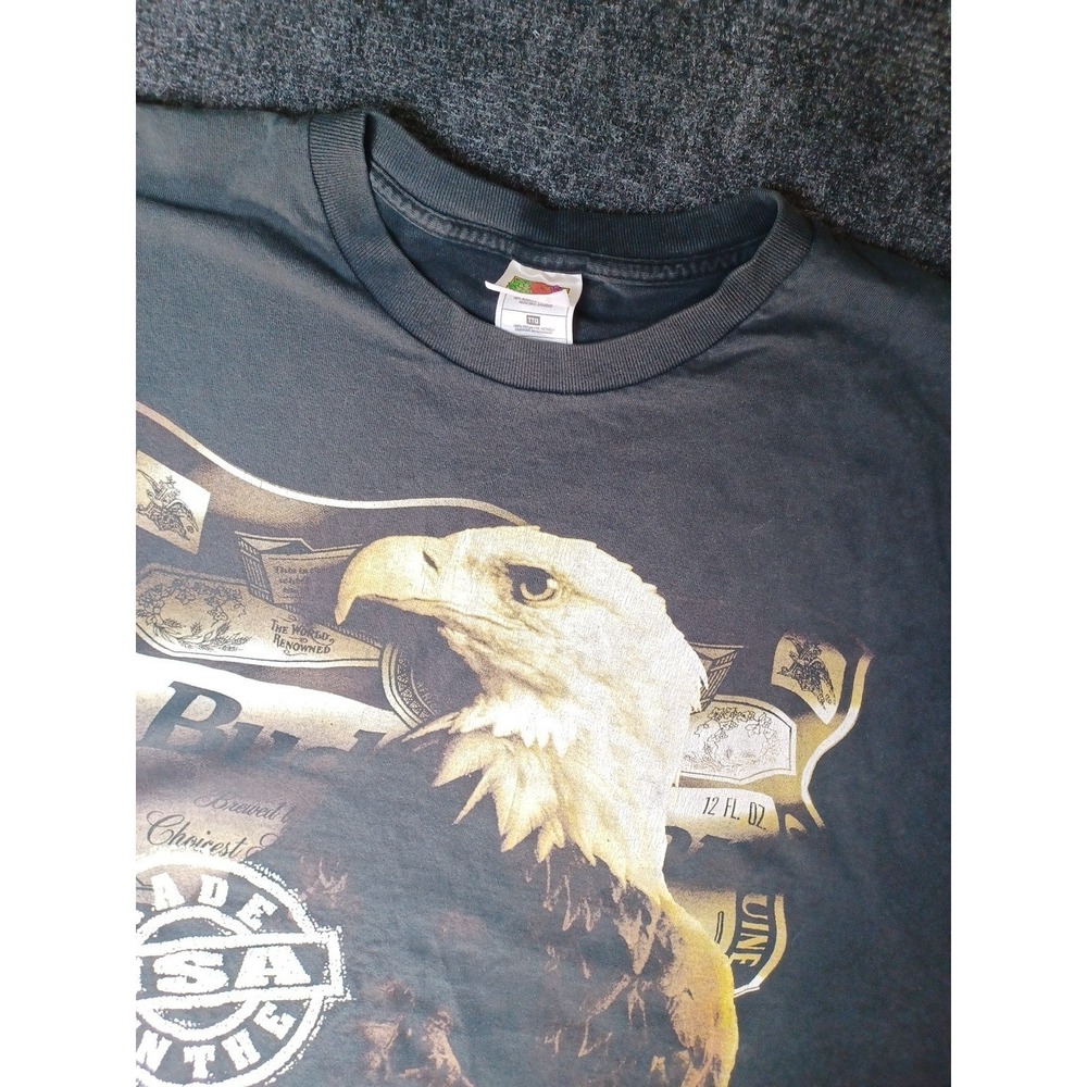 Budweiser 2001 Anheuser-Busch Made In The USA Eagle Mens XXL Sleeveless Shirt